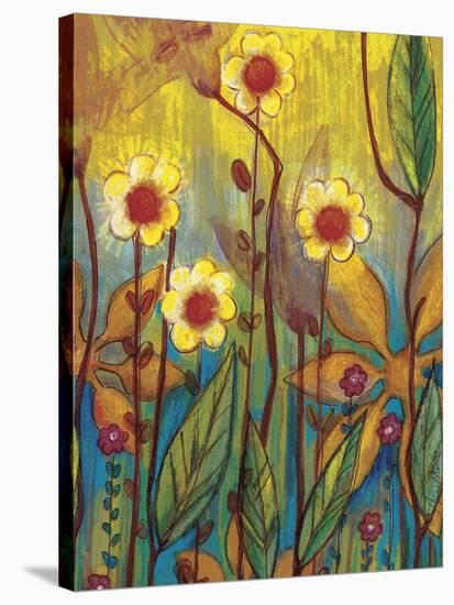 Flowers-Anne Cote-Stretched Canvas