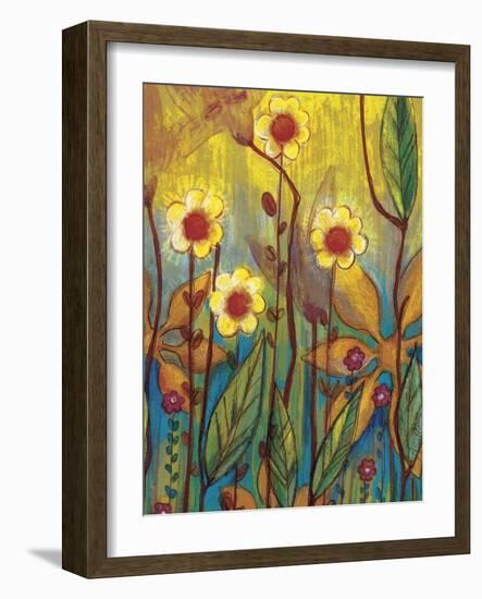 Flowers-Anne Cote-Framed Giclee Print