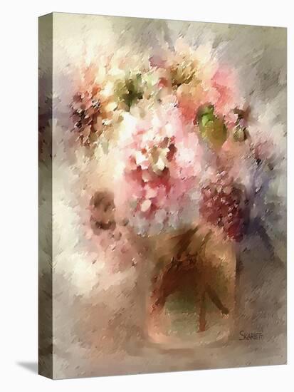 Flowers-Skarlett-Stretched Canvas