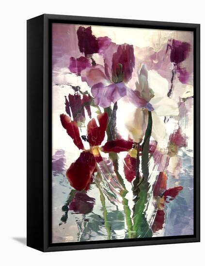 Flowers-Andrzej Pluta-Framed Stretched Canvas