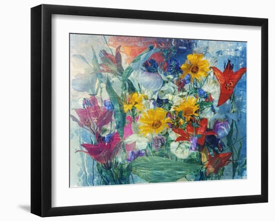 Flowers-Andrzej Pluta-Framed Giclee Print