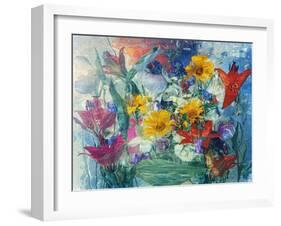 Flowers-Andrzej Pluta-Framed Giclee Print