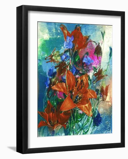 Flowers-Andrzej Pluta-Framed Giclee Print