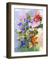 Flowers-Andrzej Pluta-Framed Giclee Print