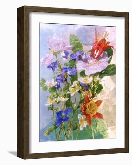 Flowers-Andrzej Pluta-Framed Giclee Print