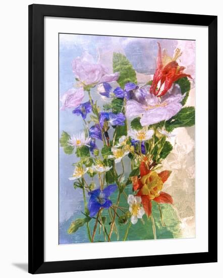 Flowers-Andrzej Pluta-Framed Giclee Print