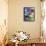 Flowers-Andrzej Pluta-Framed Stretched Canvas displayed on a wall