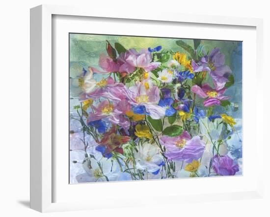 Flowers-Andrzej Pluta-Framed Giclee Print