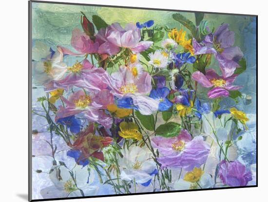 Flowers-Andrzej Pluta-Mounted Giclee Print