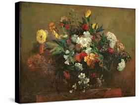Flowers-Eugene Delacroix-Stretched Canvas