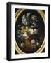 Flowers-Jean Louis Prevost-Framed Giclee Print