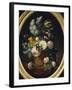 Flowers-Jean Louis Prevost-Framed Giclee Print