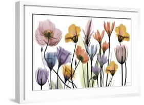 Flowerscape Portrait-Albert Koetsier-Framed Art Print