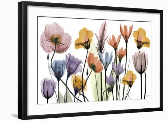 Flowerscape Portrait-Albert Koetsier-Framed Art Print