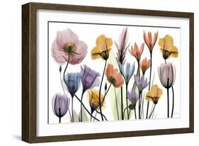 Flowerscape Portrait-Albert Koetsier-Framed Art Print