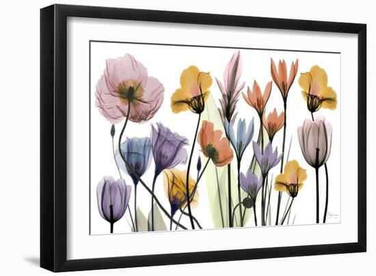 Flowerscape Portrait-Albert Koetsier-Framed Art Print