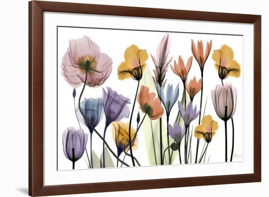 Flowerscape Portrait-Albert Koetsier-Framed Art Print