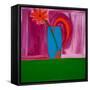 Flowervase,1998,(oil on linen)-Cristina Rodriguez-Framed Stretched Canvas