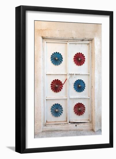 Flowery Doorway-Mike Toy-Framed Giclee Print