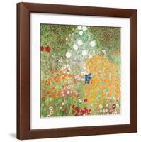 Flowery Garden-Gustav Klimt-Framed Art Print