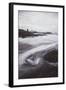 Flowing Beach Scape, Fort Bragg Mendocino-Vincent James-Framed Photographic Print