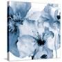 Flowing Flowers 2-Victoria Brown-Stretched Canvas