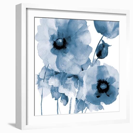 Flowing Flowers-Victoria Brown-Framed Art Print