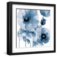 Flowing Flowers-Victoria Brown-Framed Art Print