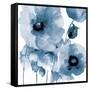 Flowing Flowers-Victoria Brown-Framed Stretched Canvas