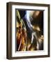 Flowing Metal Shpaes-George Oze-Framed Photographic Print