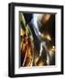 Flowing Metal Shpaes-George Oze-Framed Photographic Print