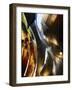 Flowing Metal Shpaes-George Oze-Framed Photographic Print