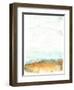 Flowing Sand Bar II-null-Framed Art Print