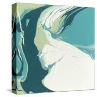 Flowing Teal I-Studio W-Stretched Canvas