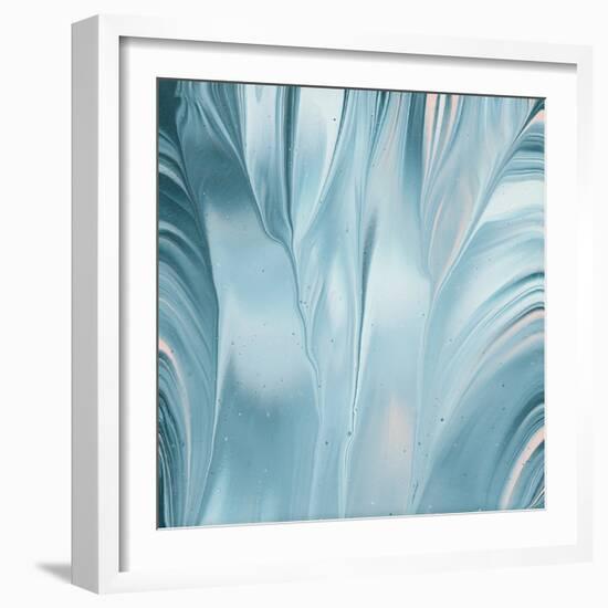 Flowing Water III-Piper Rhue-Framed Art Print