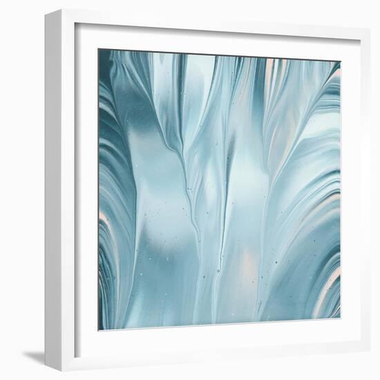 Flowing Water III-Piper Rhue-Framed Art Print