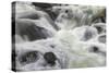 Flowing water in Firehole River, Yellowstone National Park, Wyoming-Adam Jones-Stretched Canvas