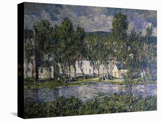 Flowing Water-Robert Spencer-Stretched Canvas
