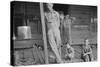 Floyd Burroughs and Tengle children in Hale County, Alabama, 1936-Walker Evans-Stretched Canvas