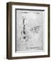 Floyd Rose Guitar Tremolo Patent-Cole Borders-Framed Art Print