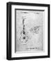 Floyd Rose Guitar Tremolo Patent-Cole Borders-Framed Art Print