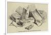 Flue-Tiles Quern, and Other Roman Articles Found at Lymne-null-Framed Giclee Print