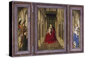 Fluegelaltaerchen-Jan van Eyck-Stretched Canvas