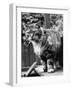 Fluff the Boss Cat at the Battersea Dog's Home, May 1967-null-Framed Photographic Print