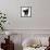 Fluffy Black Kitten, 9 Weeks Old, Stretching with Arched Back-Mark Taylor-Framed Photographic Print displayed on a wall