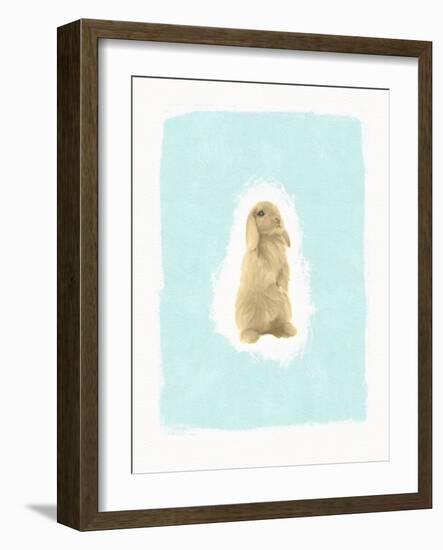 Fluffy Bunny-Leah Straatsma-Framed Art Print