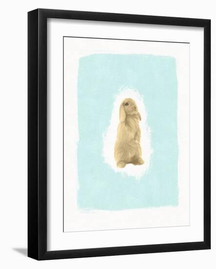 Fluffy Bunny-Leah Straatsma-Framed Art Print