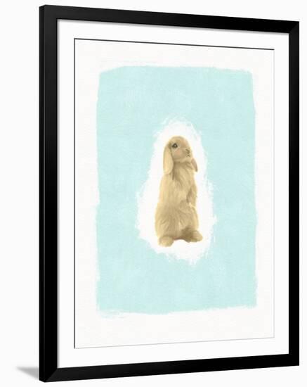 Fluffy Bunny-Leah Straatsma-Framed Art Print