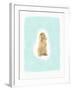 Fluffy Bunny-Leah Straatsma-Framed Art Print