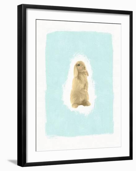 Fluffy Bunny-Leah Straatsma-Framed Art Print